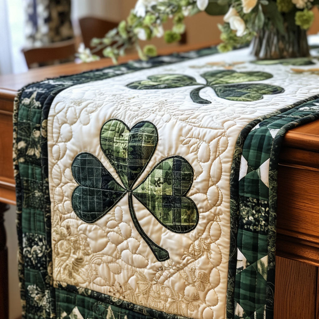 Lucky Trails Quilted Table Runner NCU0NT3352