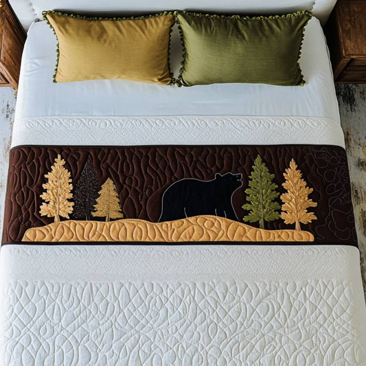 Lumbering Peace Quilted Bed Runner NCU0PT8375
