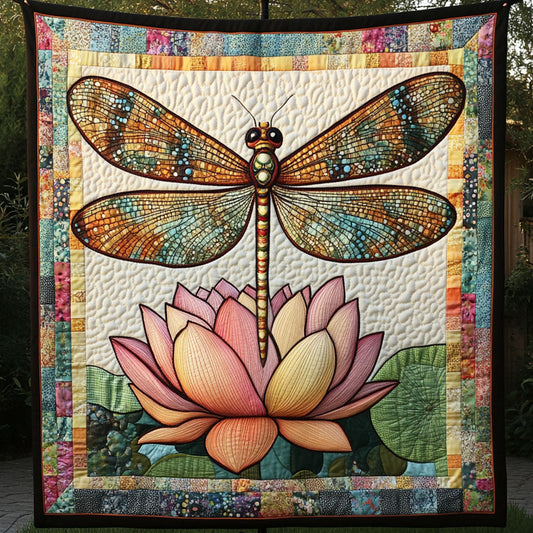 Luminous Bloom Quilted Blanket NCU0NT4567