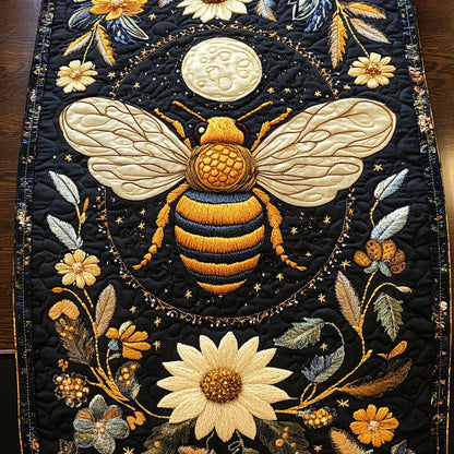 Lunar Buzz Quilted Table Runner NCU0NT4013