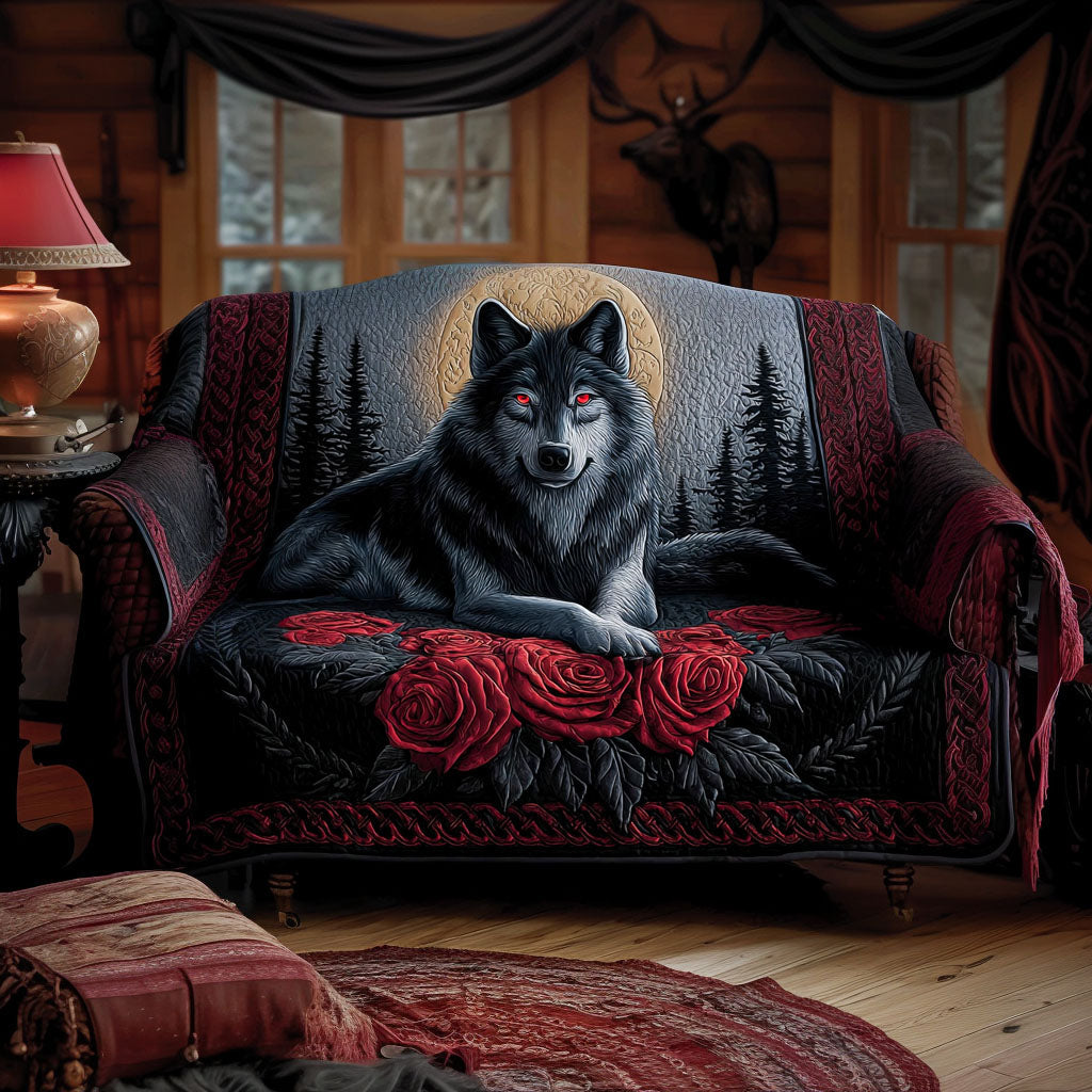 Lunar Gaze Quilted Sofa Cover NCU0PT10298