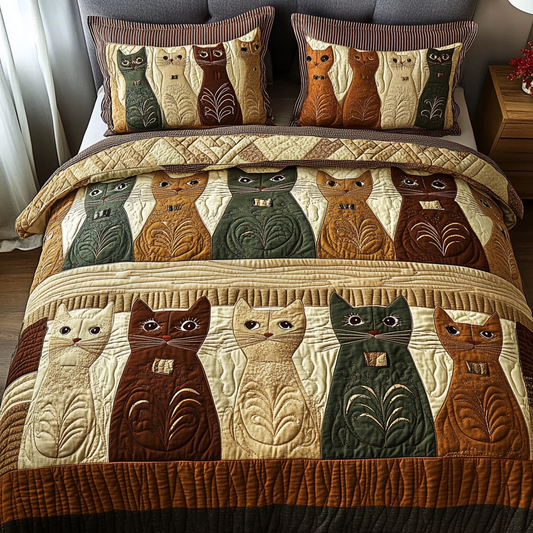 Lunar Lounging 3-Piece Quilted Bedding Set NCU0VH1082