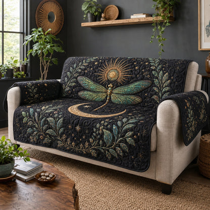 Lunar Starlight Hover Quilted Sofa Cover NCU0VL3814