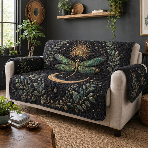 Lunar Starlight Hover Quilted Sofa Cover NCU0VL3814
