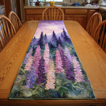 Lupine Valley Quilted Table Runner NCU0TV1532