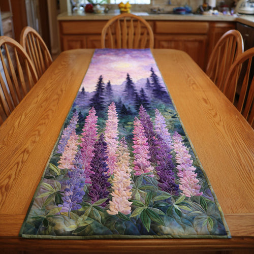 Lupine Valley Quilted Table Runner NCU0TV1532