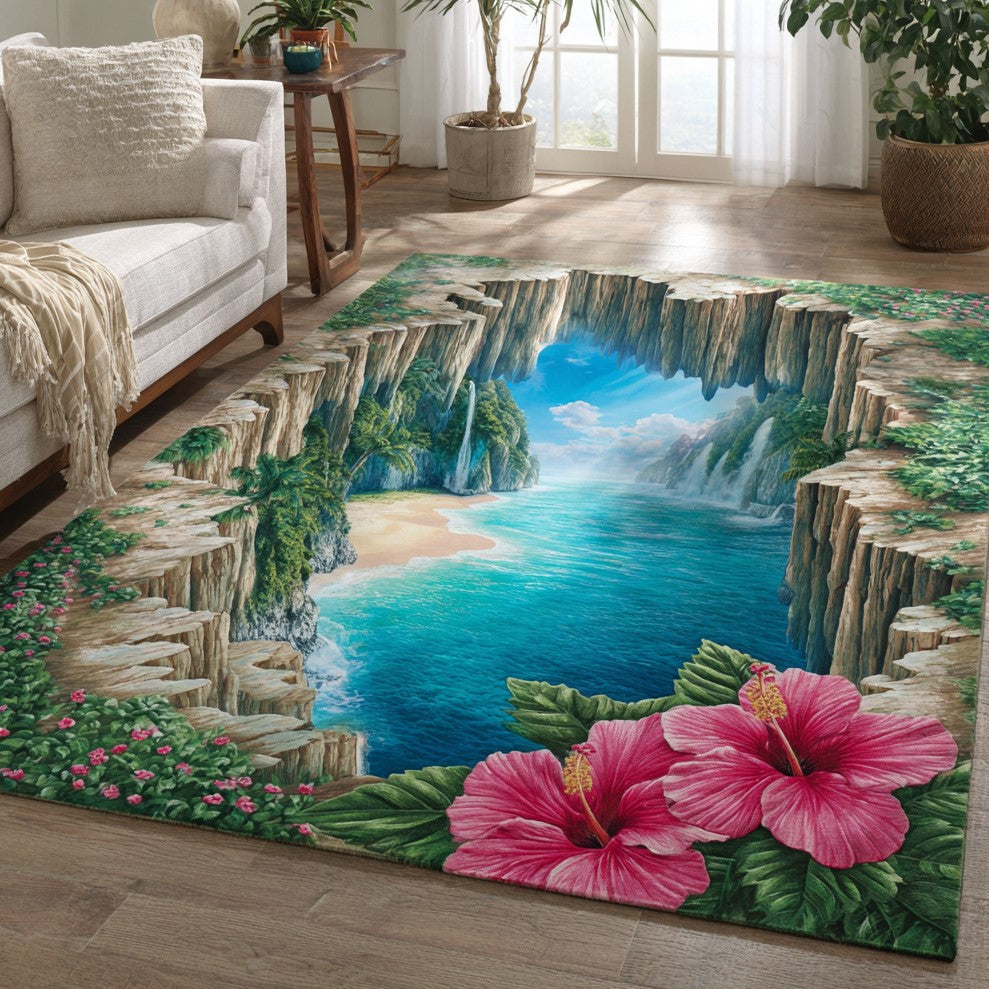 Lush Cascade Area Rug NCU0VL3517