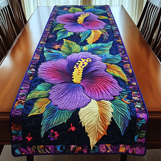 Lush Tropics Quilted Table Runner NCU0DK5763