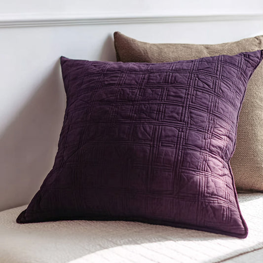 Luxe Purple Pillow Case NCU0PT9095