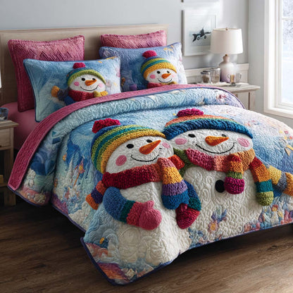 Magic All Around 3-Piece Quilted Bedding Set NCU0NT11030