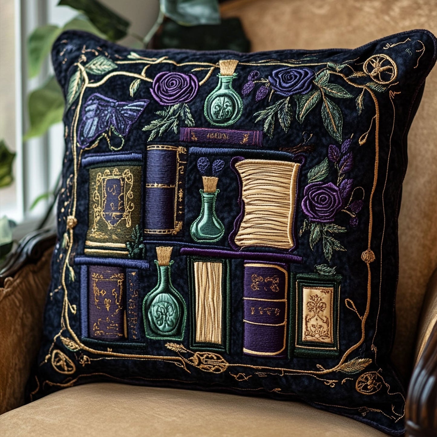 Magic Between the Pages Quilted Pillow Case NCU0PT5612