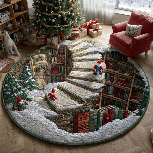 Magic Bookpath Quilted Round Mat NCU0PT10457