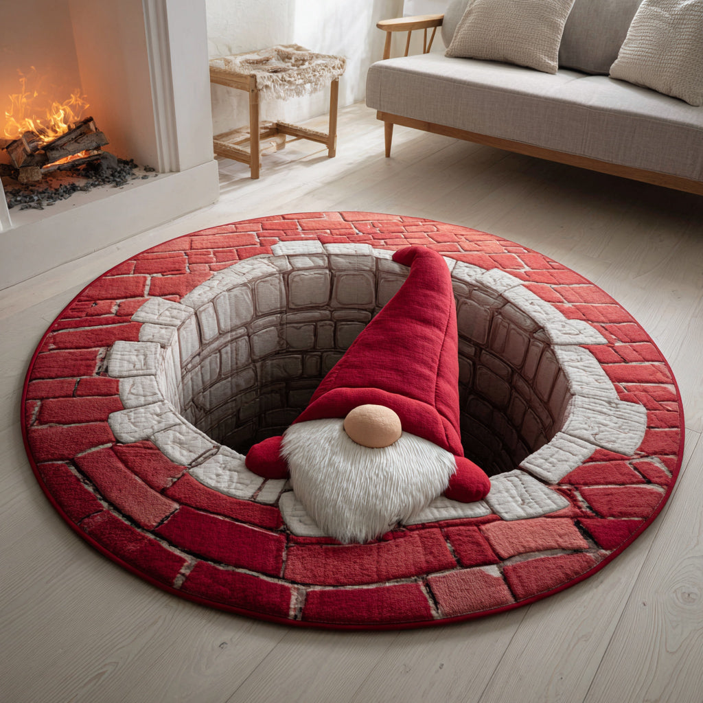 Magic Gnome Quilted Round Mat NCU0HH273