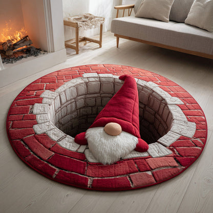 Magic Gnome Quilted Round Mat NCU0HH273