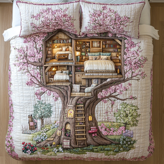 Magic Nest 3-Piece Quilted Bedding Set NCU0DK8035