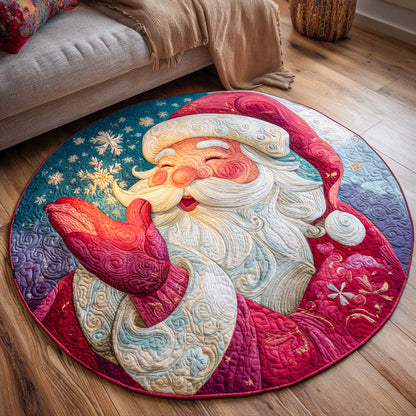 Magic Noel Quilted Round Mat NCU0NT9744