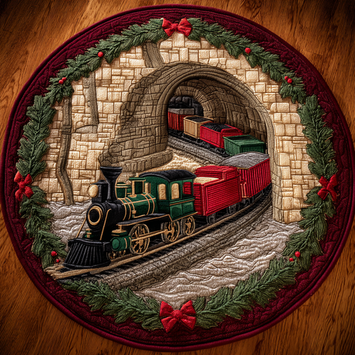 Magic Passage Quilted Round Mat NCU0DK11123