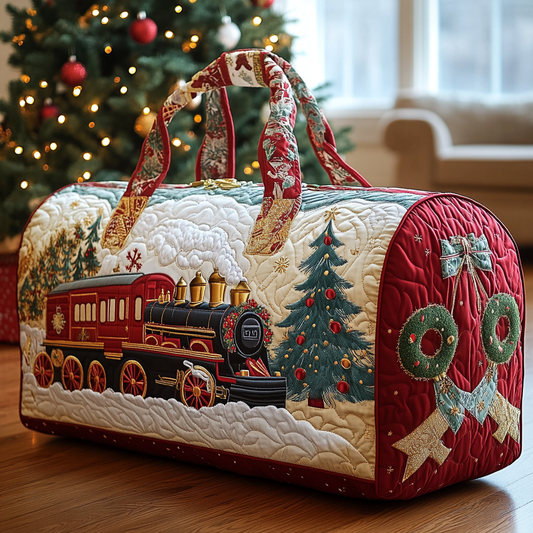 Magic Train Quilted Duffle Bag NCU0DK9973
