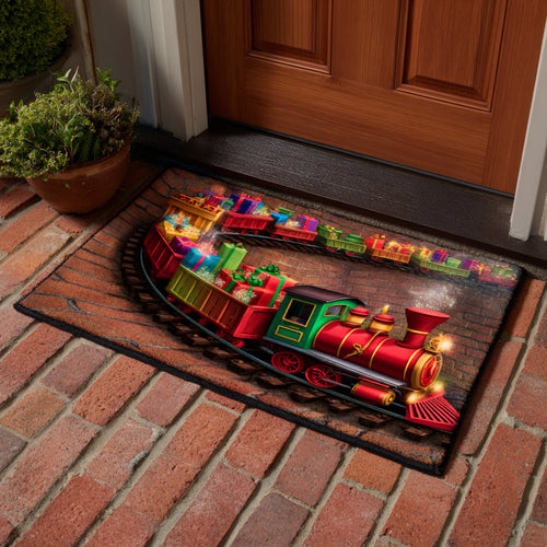 Magical Christmas Express Doormat NCU0HH874