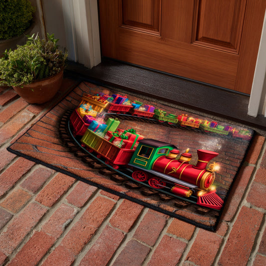 Magical Christmas Express Doormat NCU0HH874