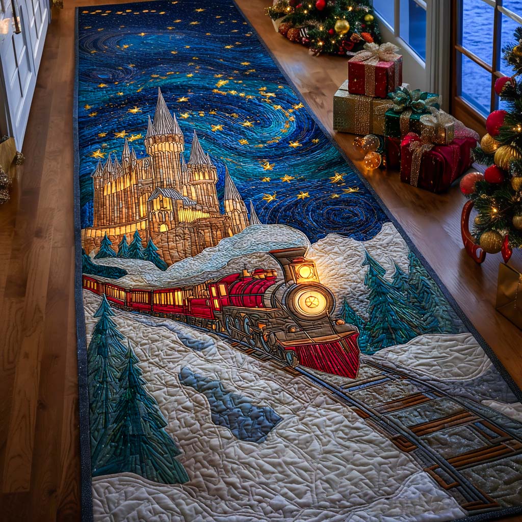 Magical Christmas Train Runner Carpet NCU0NT11322