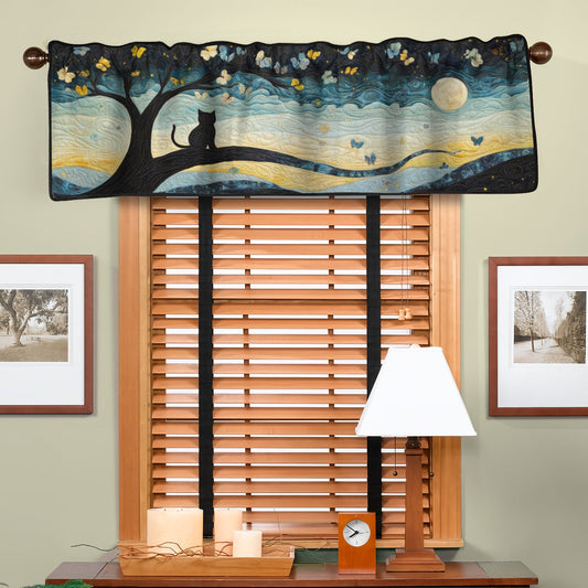 Magical Meow Quilted Valance NCU0PT7127