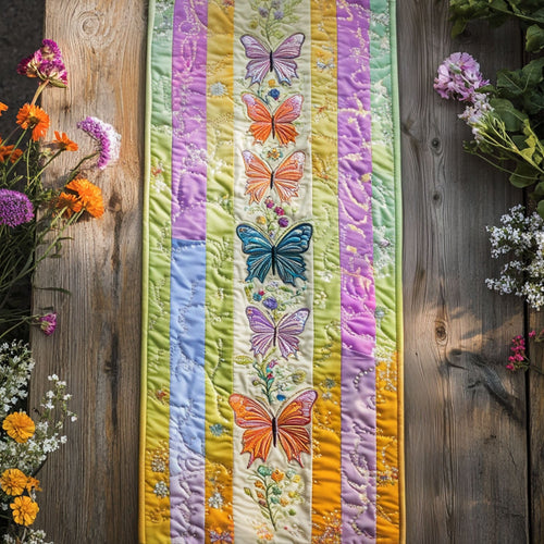 Magical Wings Quilted Table Runner NCU0PT5683