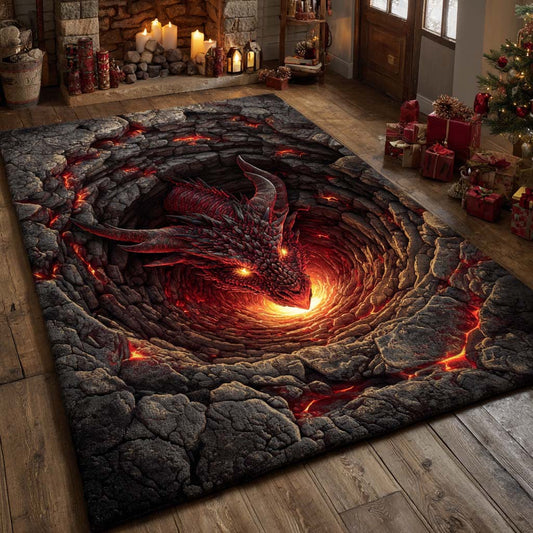 Magma Dragon Core Area Rug NCU0HH1870