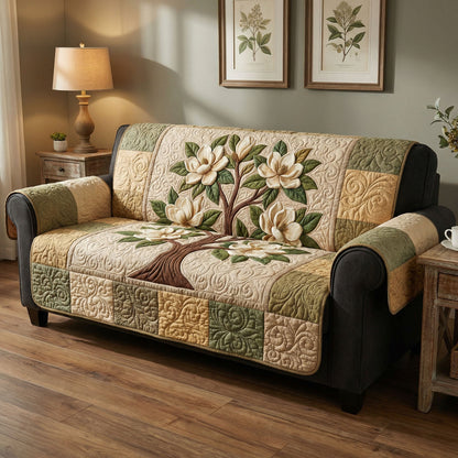 Magnolia Comfort Quilted Sofa Cover NCU0TD2380