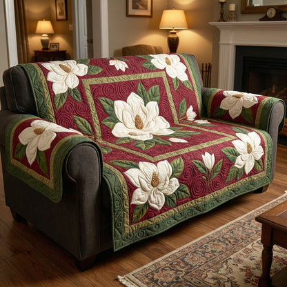 Magnolia Haven Quilted Sofa Cover NCU0TD2378