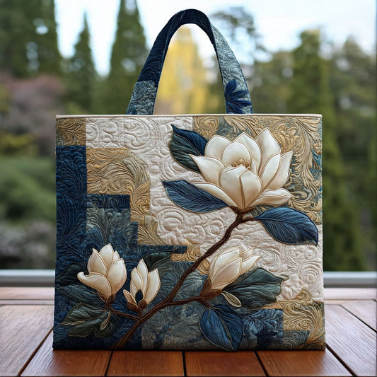 Magnolia Haze Quilted Tote Bag NCU0PT7953
