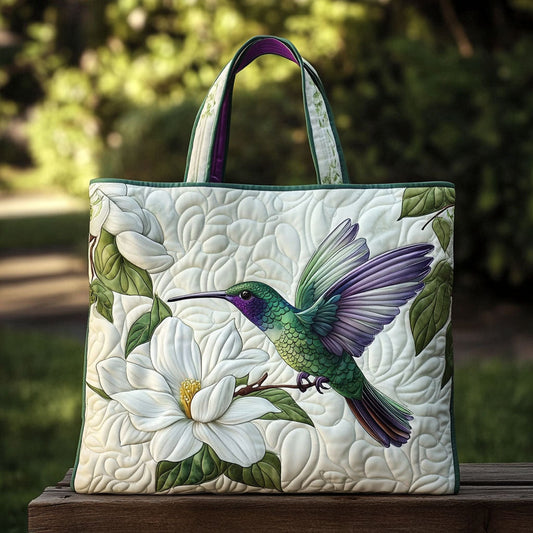 Magnolia Melody Quilted Tote Bag NCU0PT7956