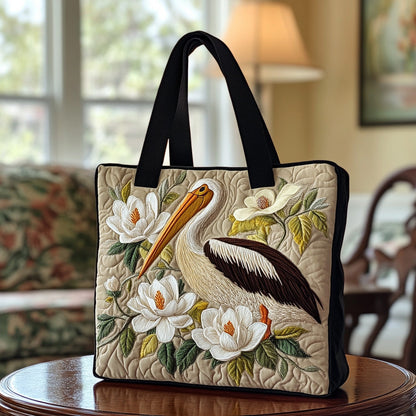 Magnolia Pelican Skies Quilted Tote Bag NCU0DV6827