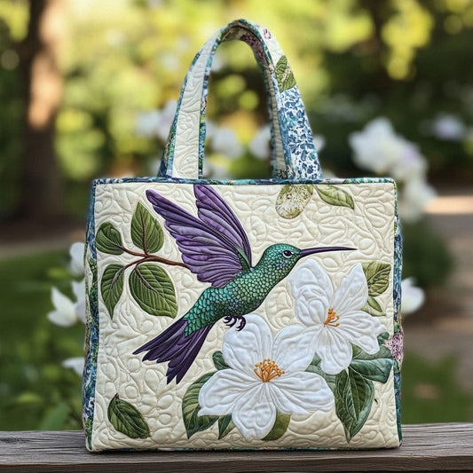 Magnolia Wings Quilted Tote Bag NCU0PT7960