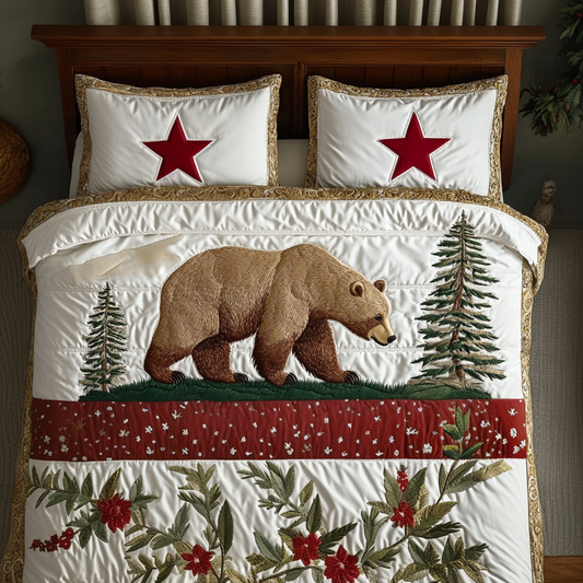 Majestic Bear Quilted Bedding Set NCU0DV4935