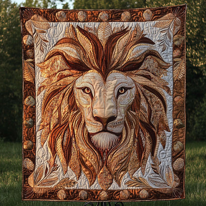 Majestic Bronze Quilted Blanket NCU0NT3731