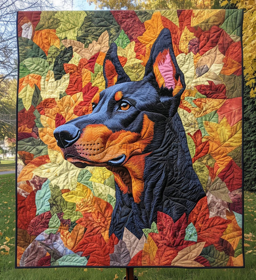 Majestic Dober Guard Quilted Blanket NCU0PT987