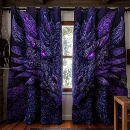 Majestic Dragon Quilted Curtains NCU0NT11173