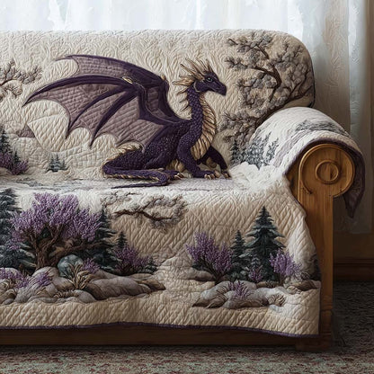 Majestic Dragon Quilted Sofa Cover NCU0NT11179