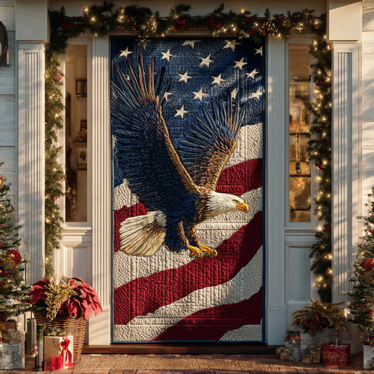 Majestic Eagle Quilted Door Cover NCU0HH1272