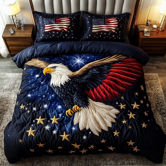 Majestic Flight 3-Piece Quilted Bedding Set NCU0DK4052
