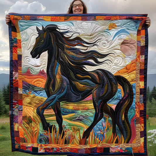 Majestic Gallop Quilted Blanket NCU0DV1548