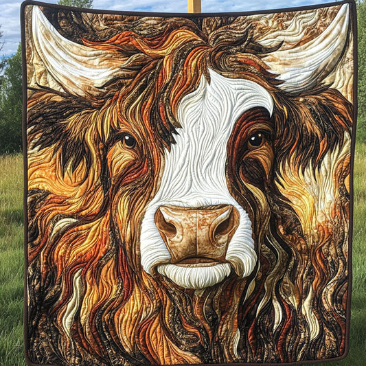 Majestic Highland Stare Quilted Blanket NCU0NT6808