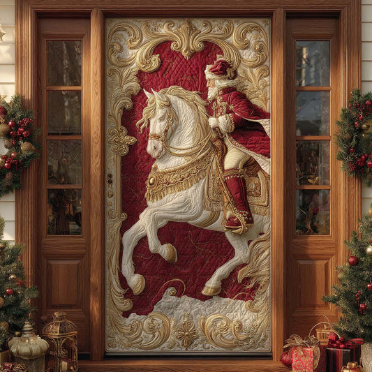 Majestic Holiday Stallion Quilted Door Cover NCU0XD1939