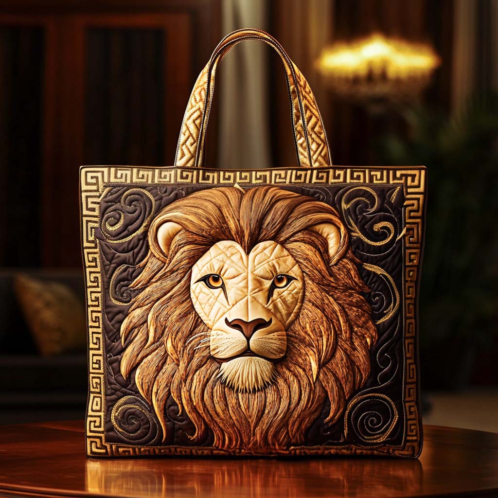 Majestic King Quilted Tote Bag NCU0NT9629