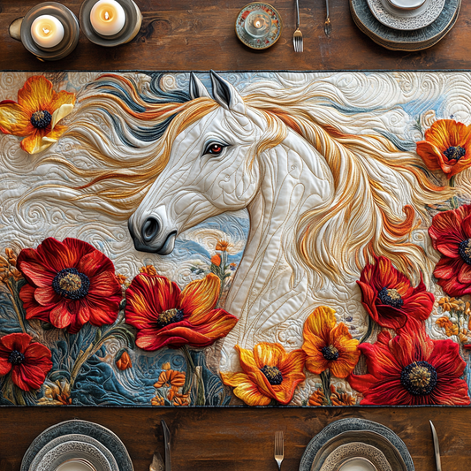 Majestic Mane Quilted Table Runner NCU0DV5442
