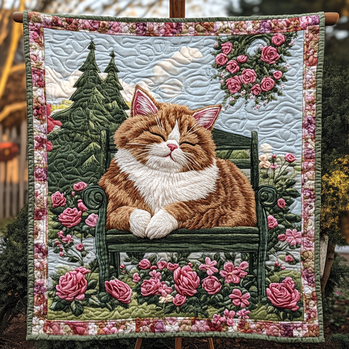 Majestic Meow Moments Quilted Blanket NCU0DK1516