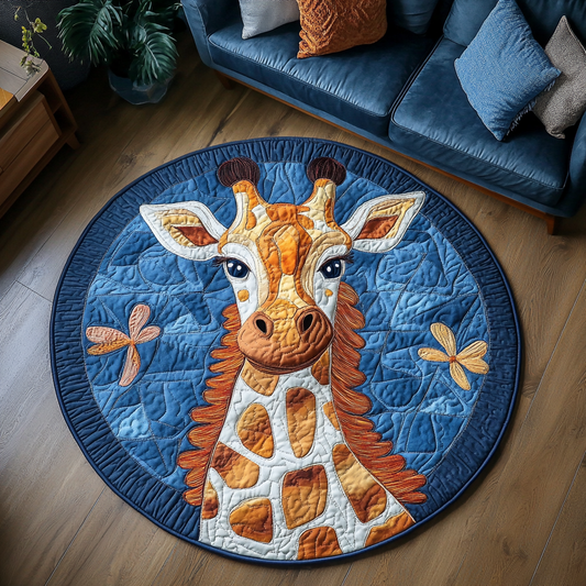 Majestic Neck Quilted Round Mat NCU0DK7025