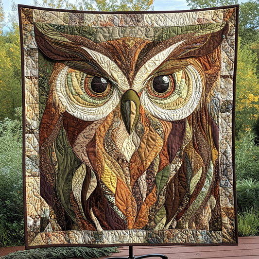 Majestic Owl Quilted Blanket NCU0VL701