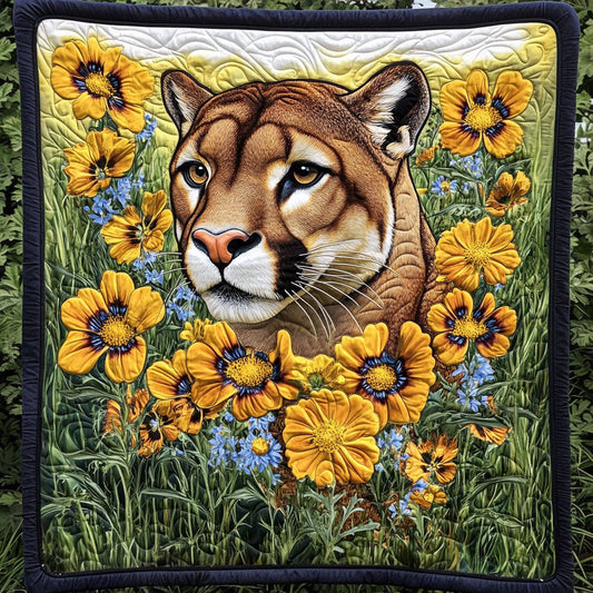 Majestic Panther Quilted Blanket NCU0NT6076